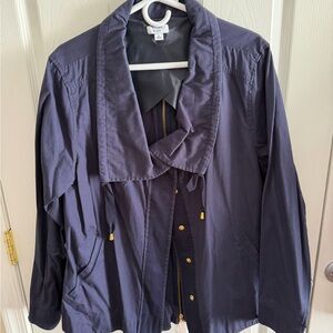 Crown & Ivy Elegant Navy Outerwear